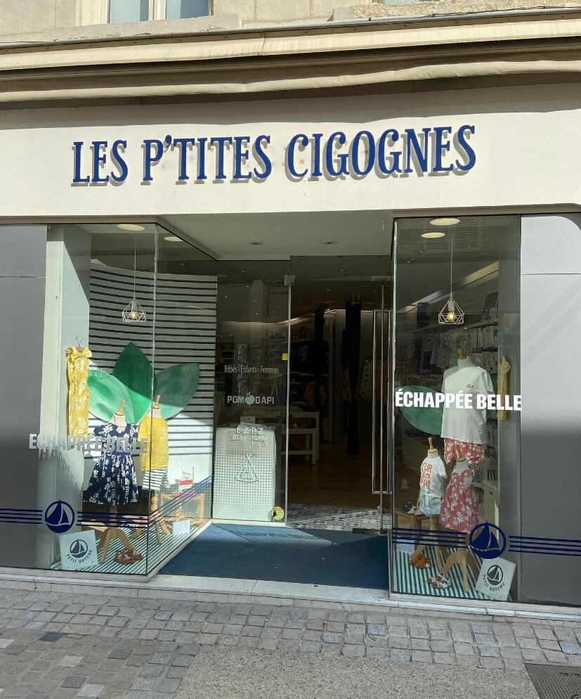 Magasin de vêtement enfant Niort - Les P'tites Cigognes